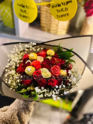 Bouquet With Chocolate