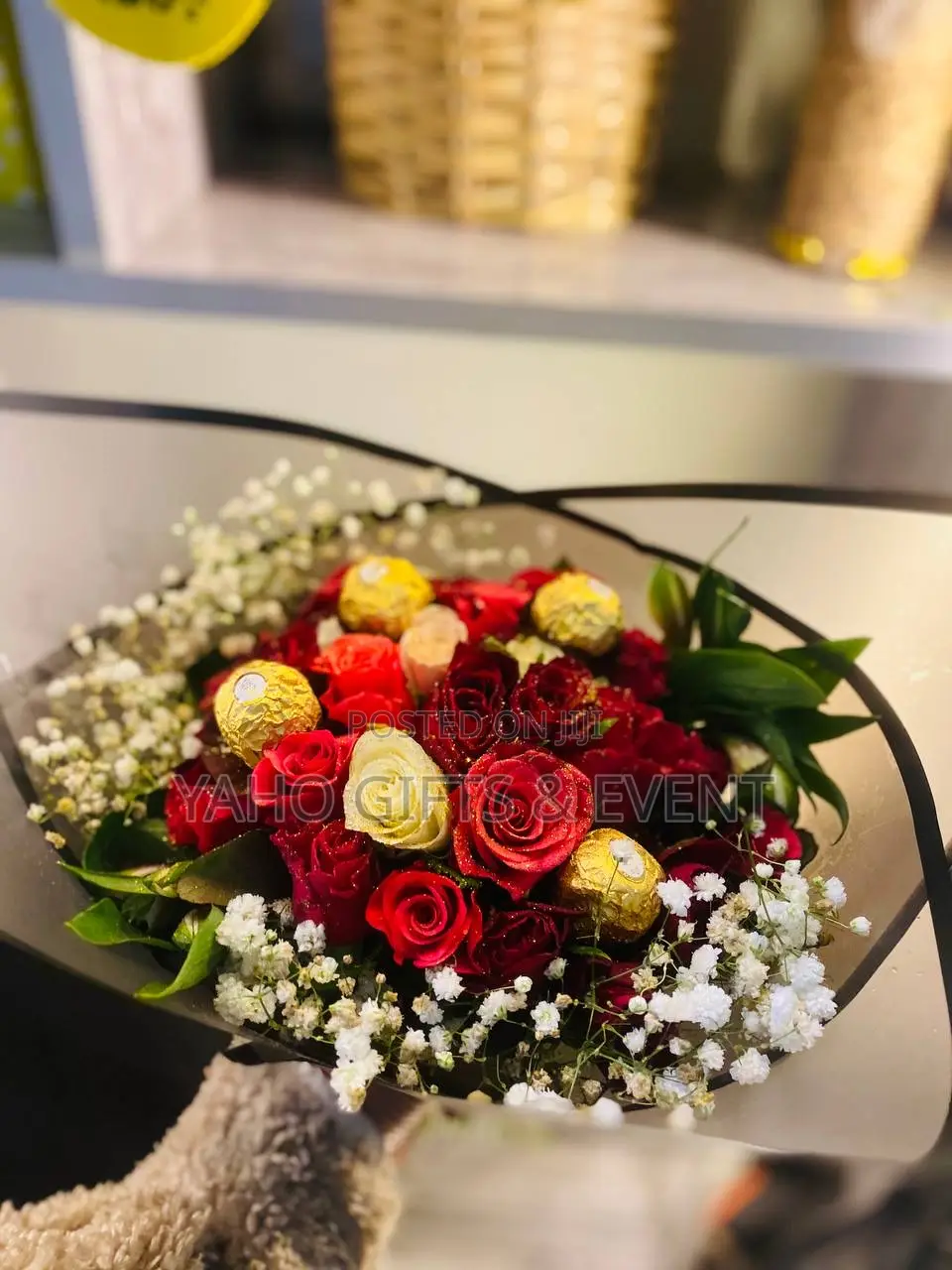 Bouquet With Chocolate