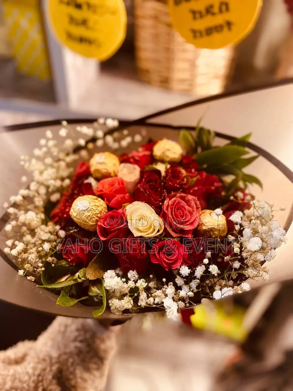 Bouquet With Chocolate