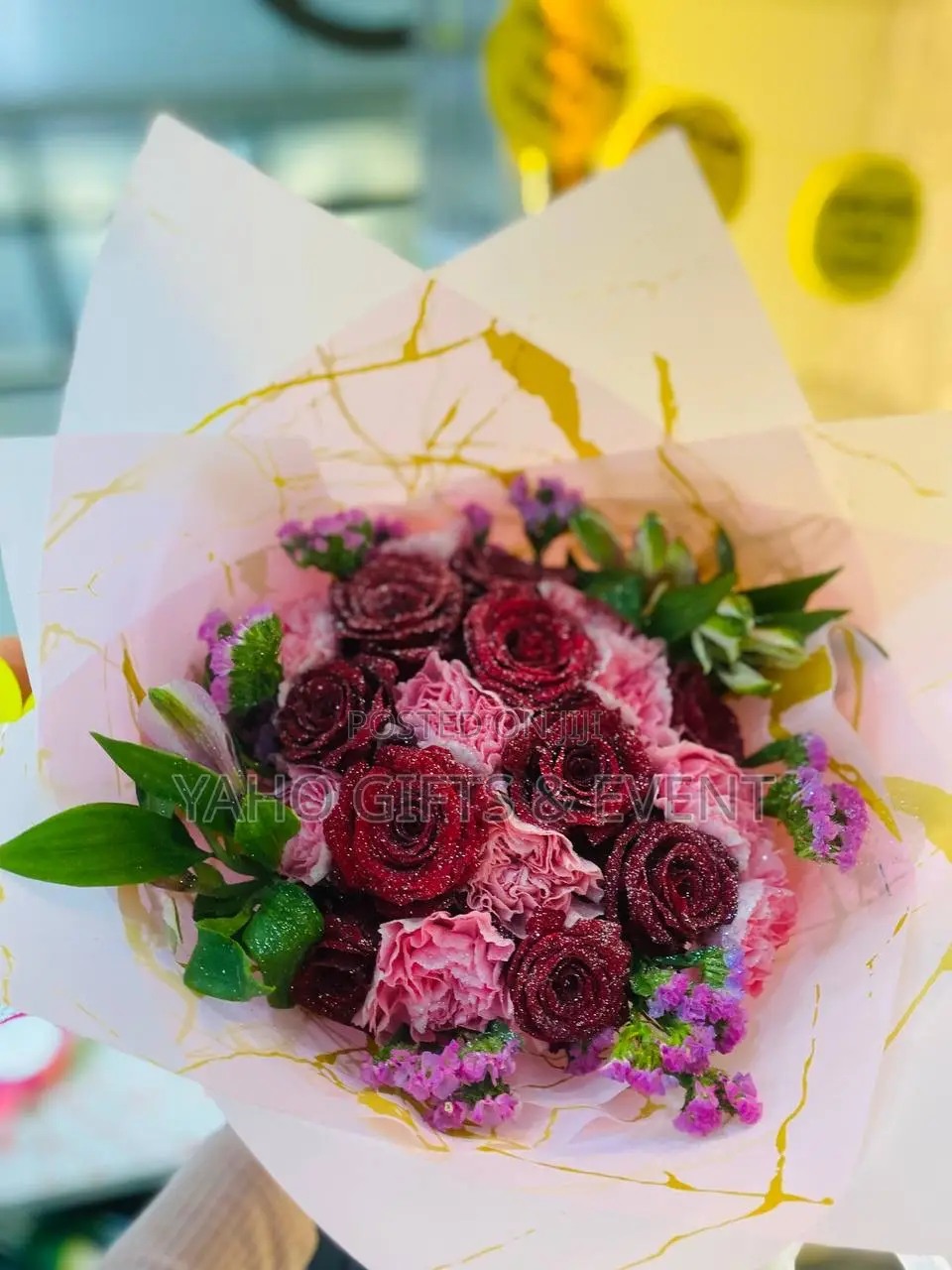 አራስ ጥየቃ አበባ Baby Born Flower