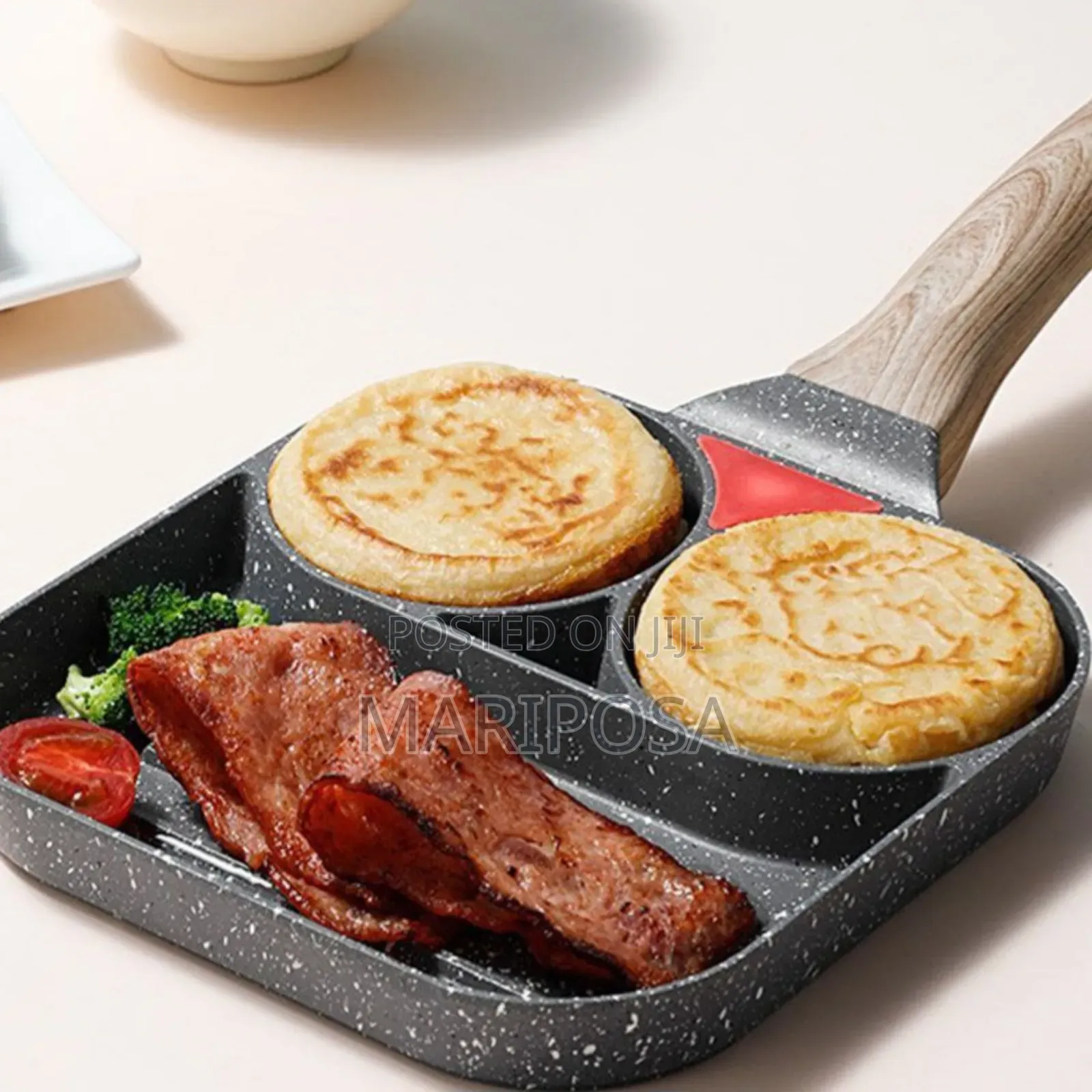 3 in 1 Flat Bottom Omelette Egg Pan