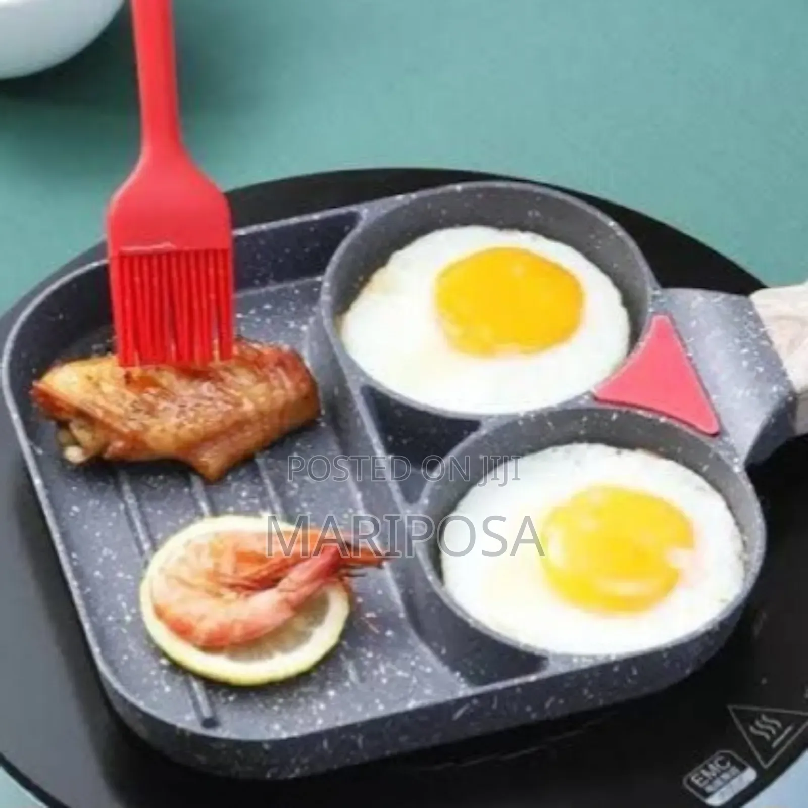 3 in 1 Flat Bottom Omelette Egg Pan