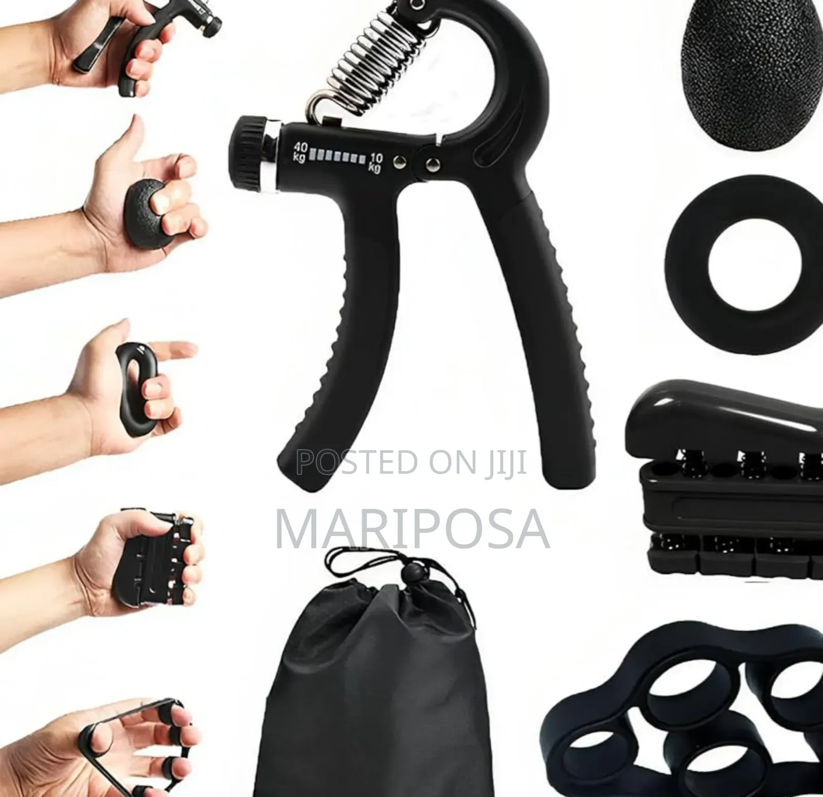 5in1 Hand Grip Strengthener Workout