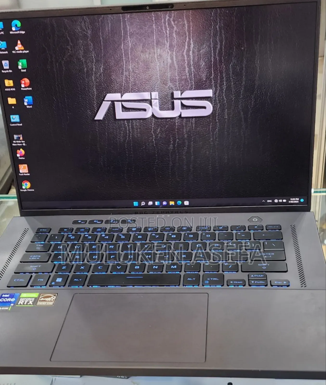 New Laptop Asus ROG Zephyrus G15 16GB Intel Core I9 SSD 512GB