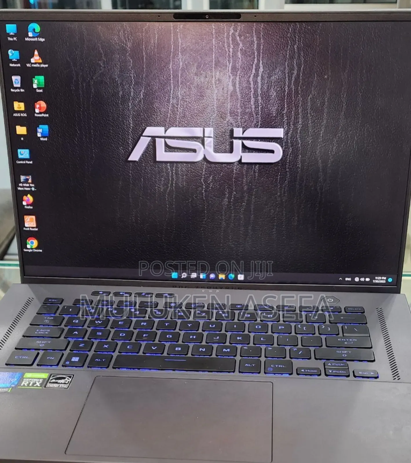 New Laptop Asus ROG Zephyrus G15 16GB Intel Core I9 SSD 512GB