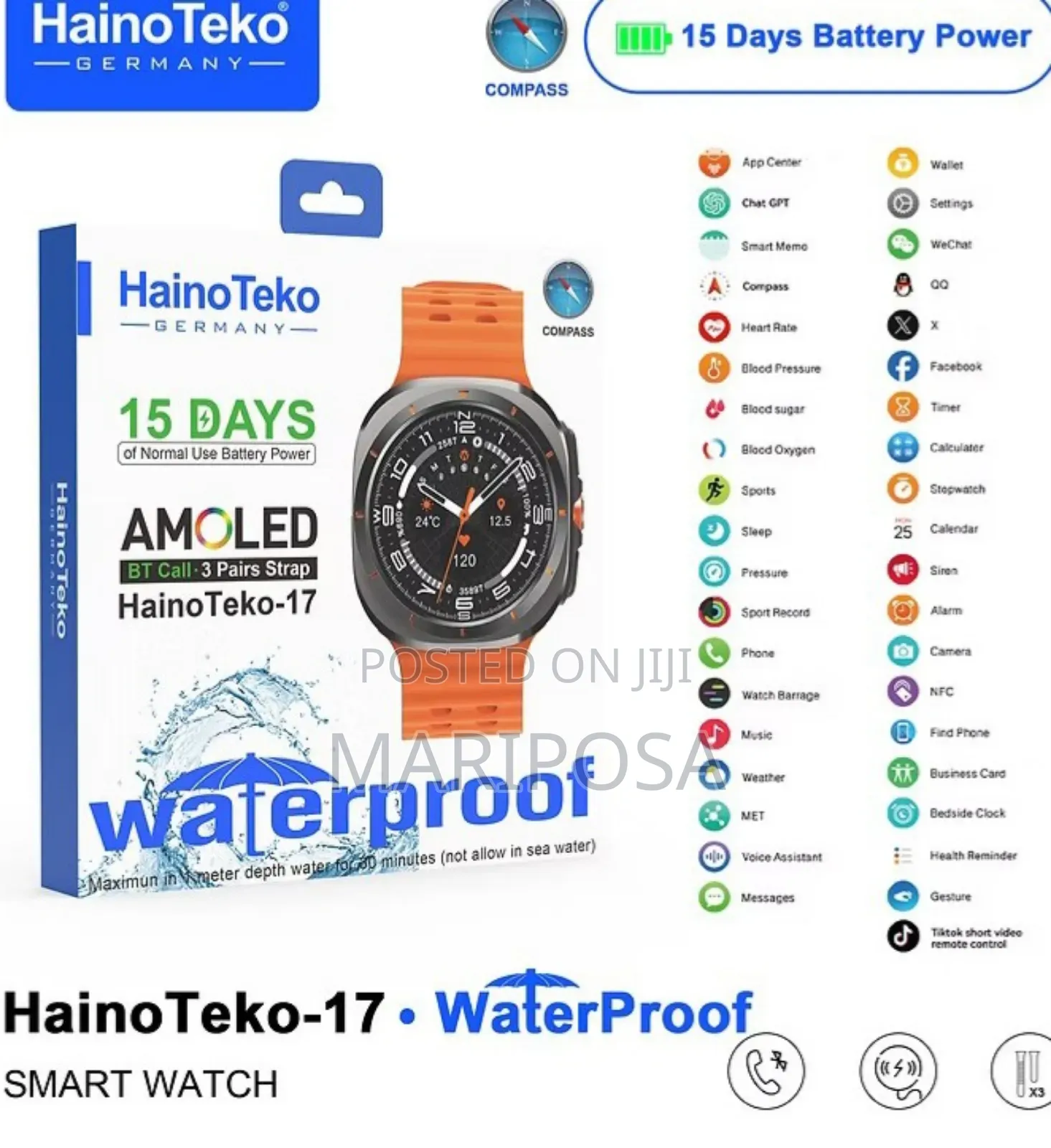 Hainoteko-17 Smartwatch