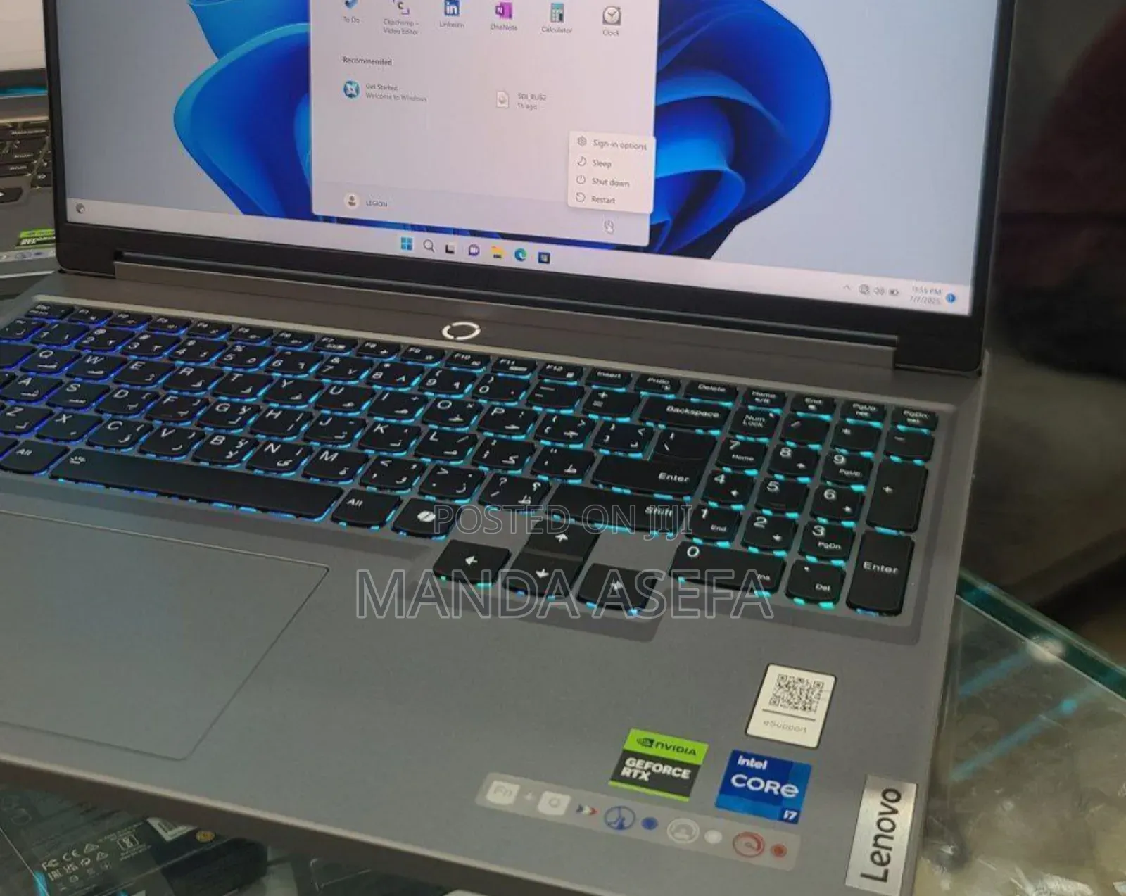 New Laptop Lenovo Legion 5 16GB Intel Core I7 SSD 1T