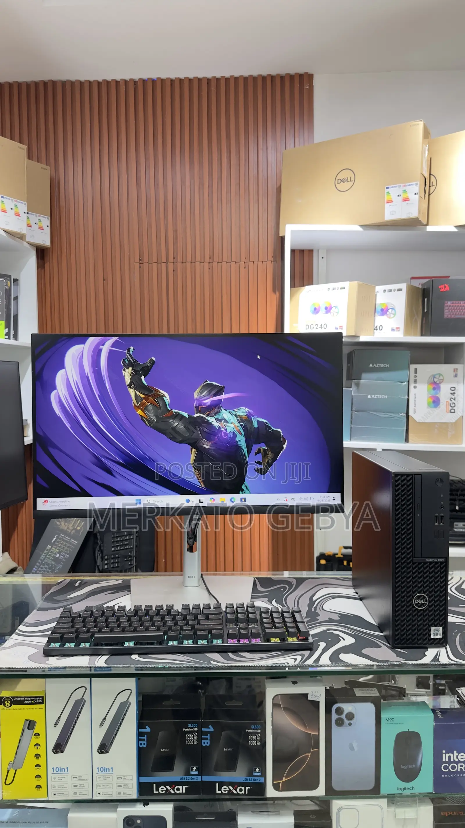 New Desktop Computer Dell Inspiron 24 5000 8GB Intel Core I5 SSD 512GB