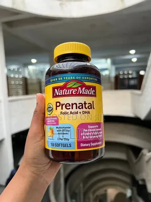 Photo - Prenatal Folic Acid + Dha 150 Softgels for Pregnancy From Usa