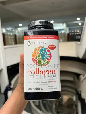 Photo - Youtheory Collagen Plus Biotin for Healthy Skin 390 Tablets From Usa