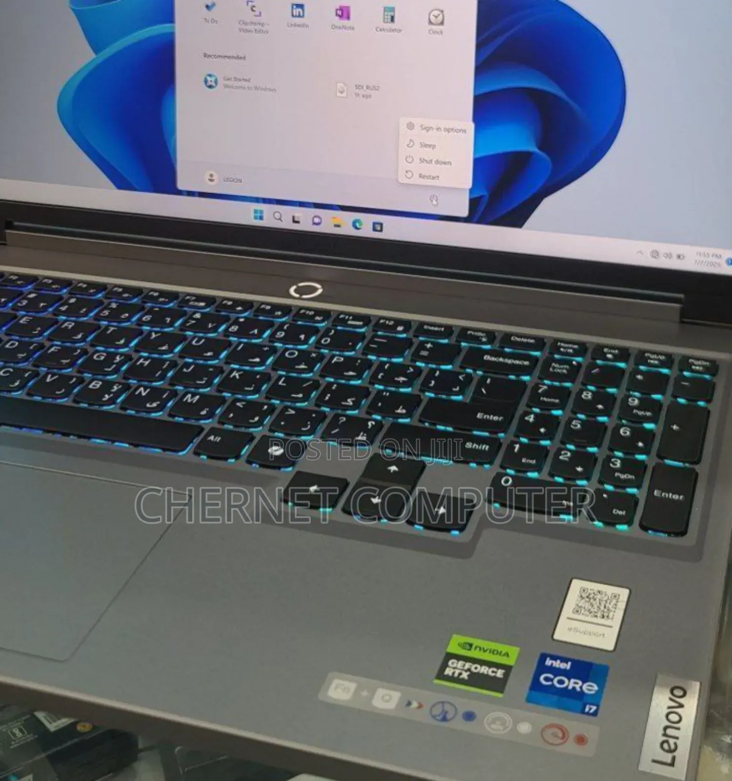 New Laptop Lenovo Legion 5 16GB Intel Core I7 SSD 1T