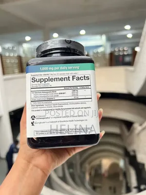 Youtheory Ashwagandha 1000mg 180 Vegeterian Capsules From Usa