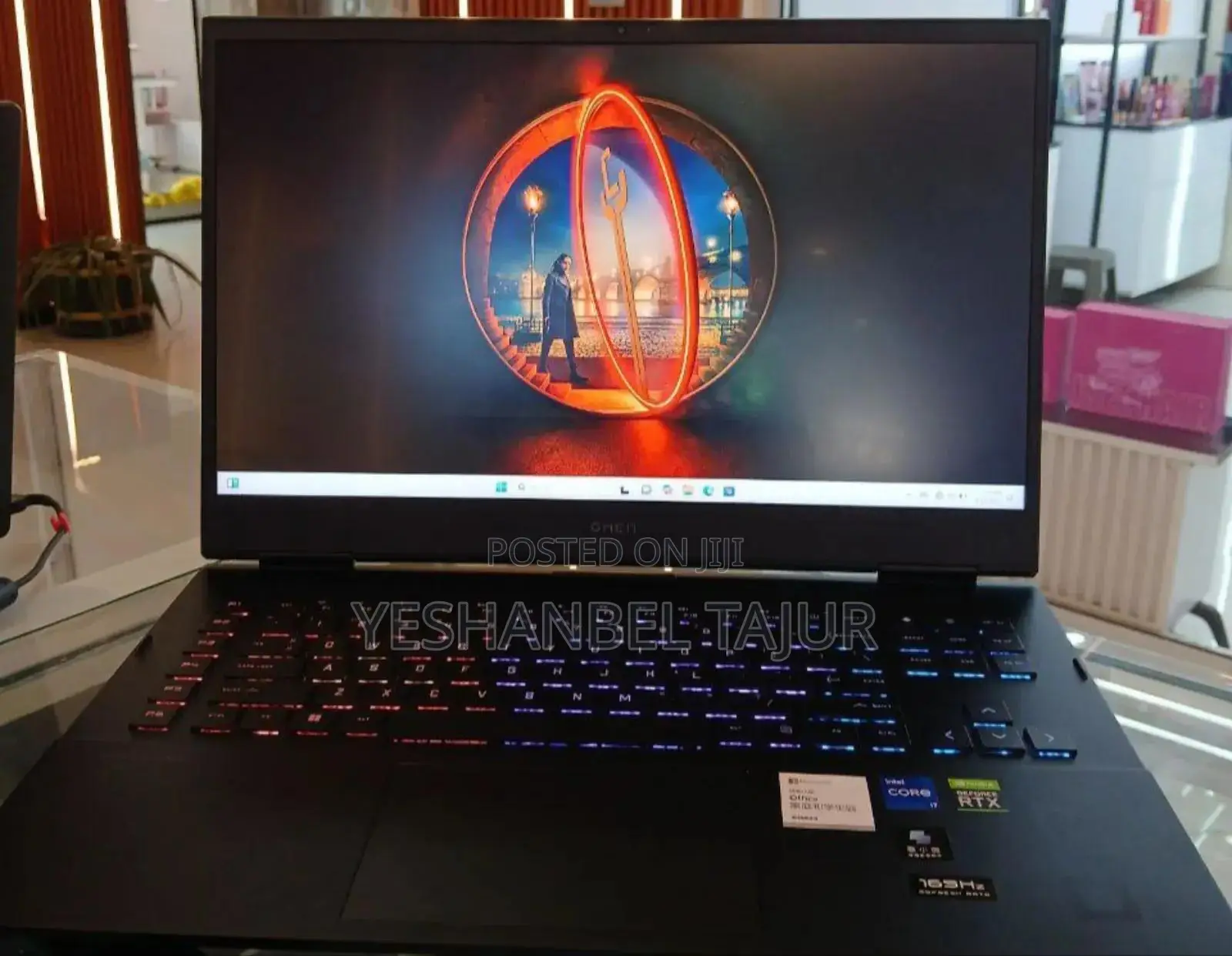 New Laptop HP Omen 17 16GB Intel Core i7 SSD 1T