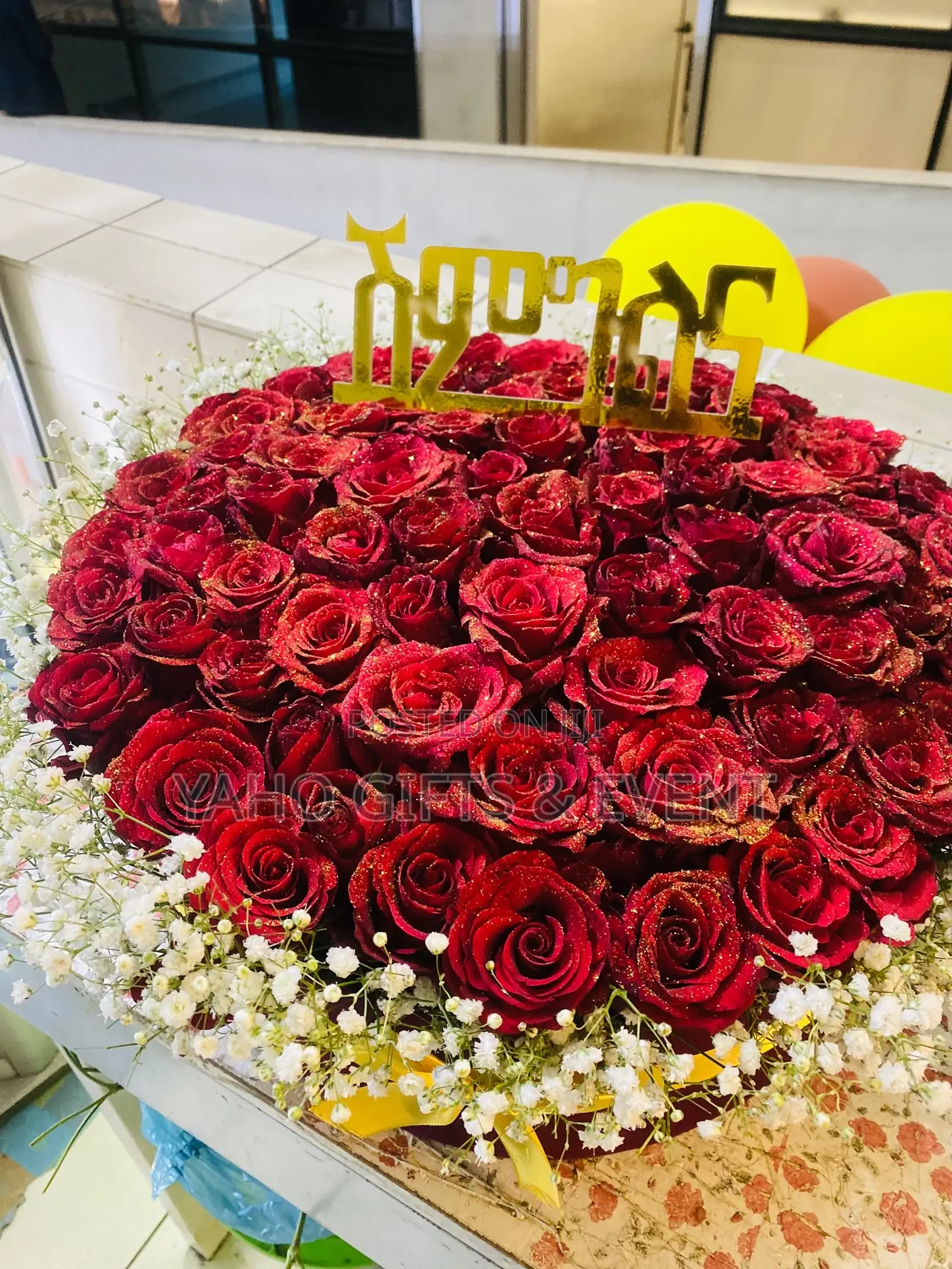 Table Flower Shimglna Flower