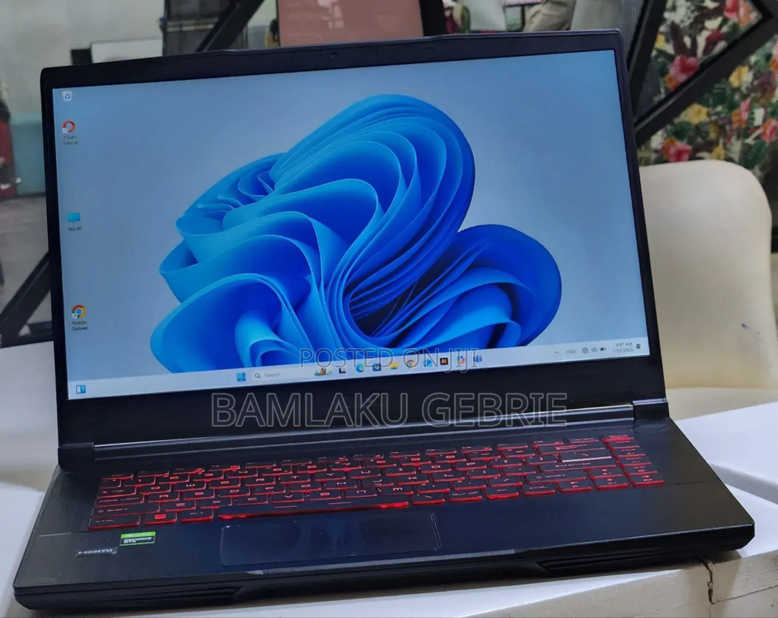 New Laptop MSI GF63 12GB Intel Core I5 SSD 1T