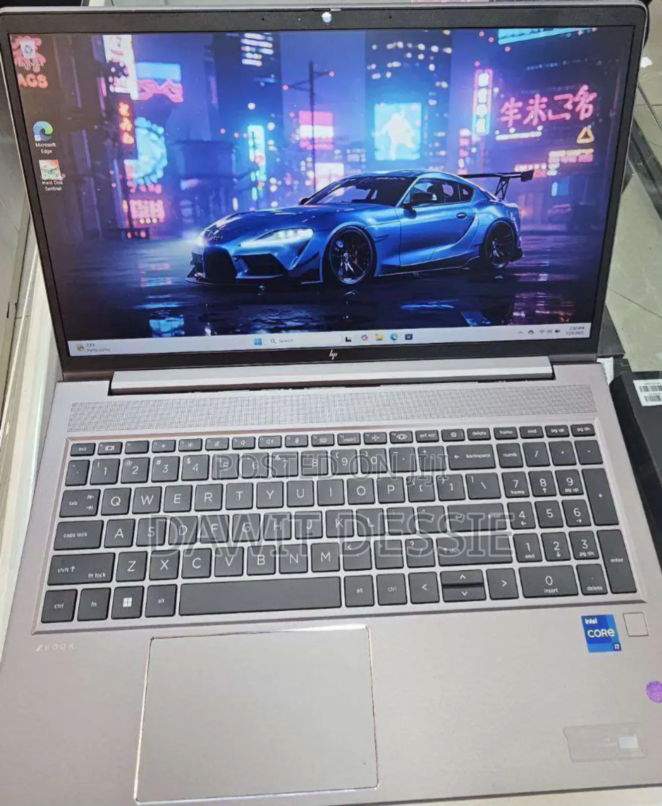 New Laptop HP 16GB Intel Core I7 SSD 512GB