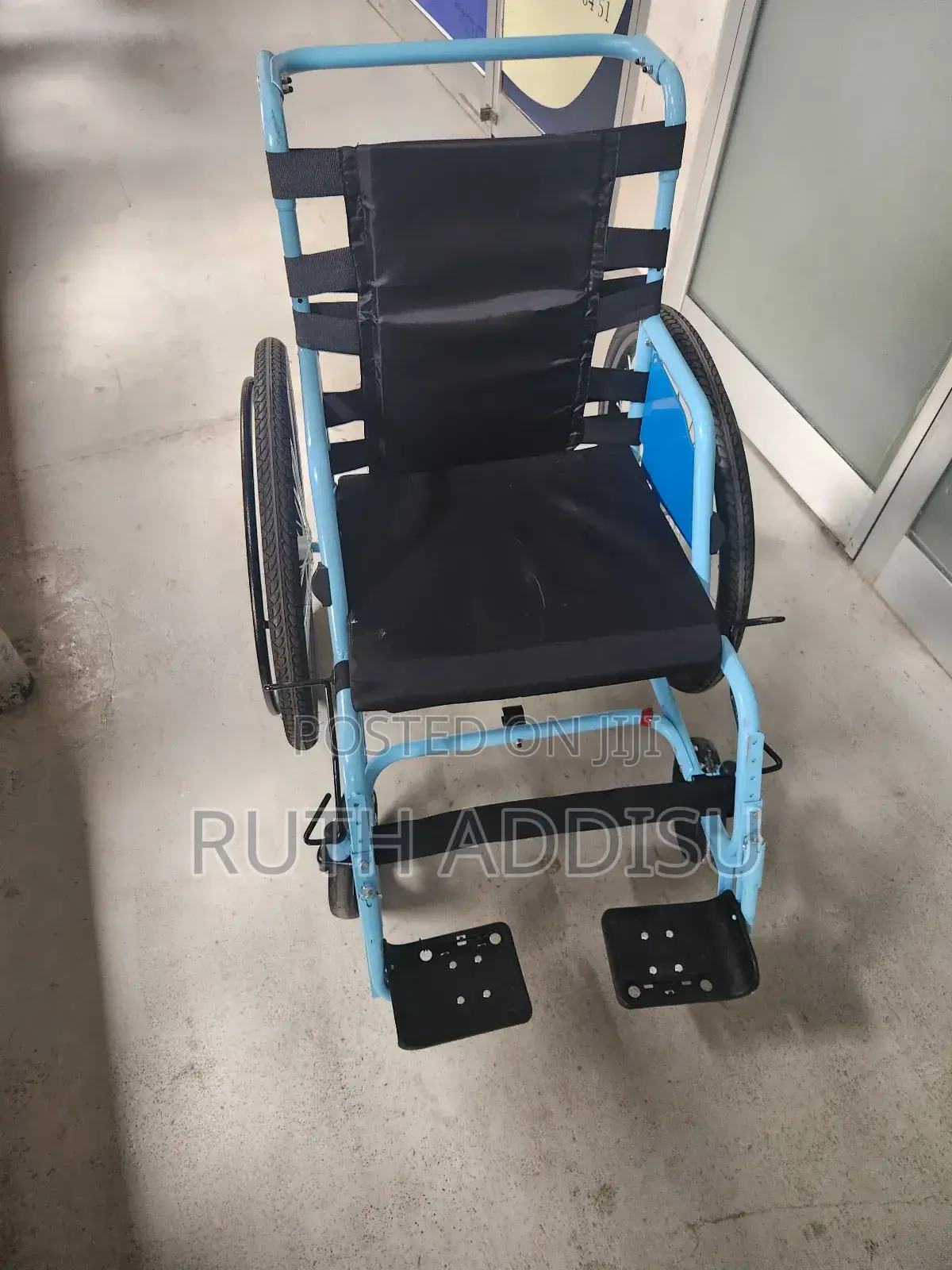 Wheelchair癲咗brand New Foldable Collapsed Heavy Duty Back Support New