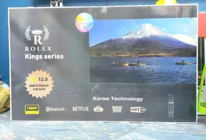 Rolex Kings Series 55 Inch Double Glass Smart Uhd Tv