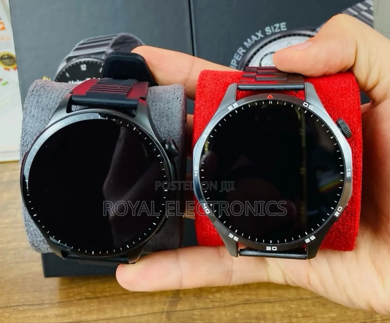 Amoled German Brand Smart Watch With Three Straps