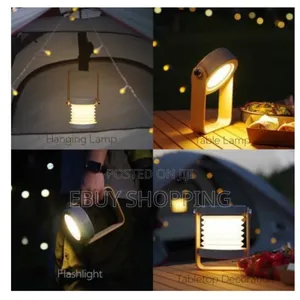 Foldable Led Bedside Table Lamp
