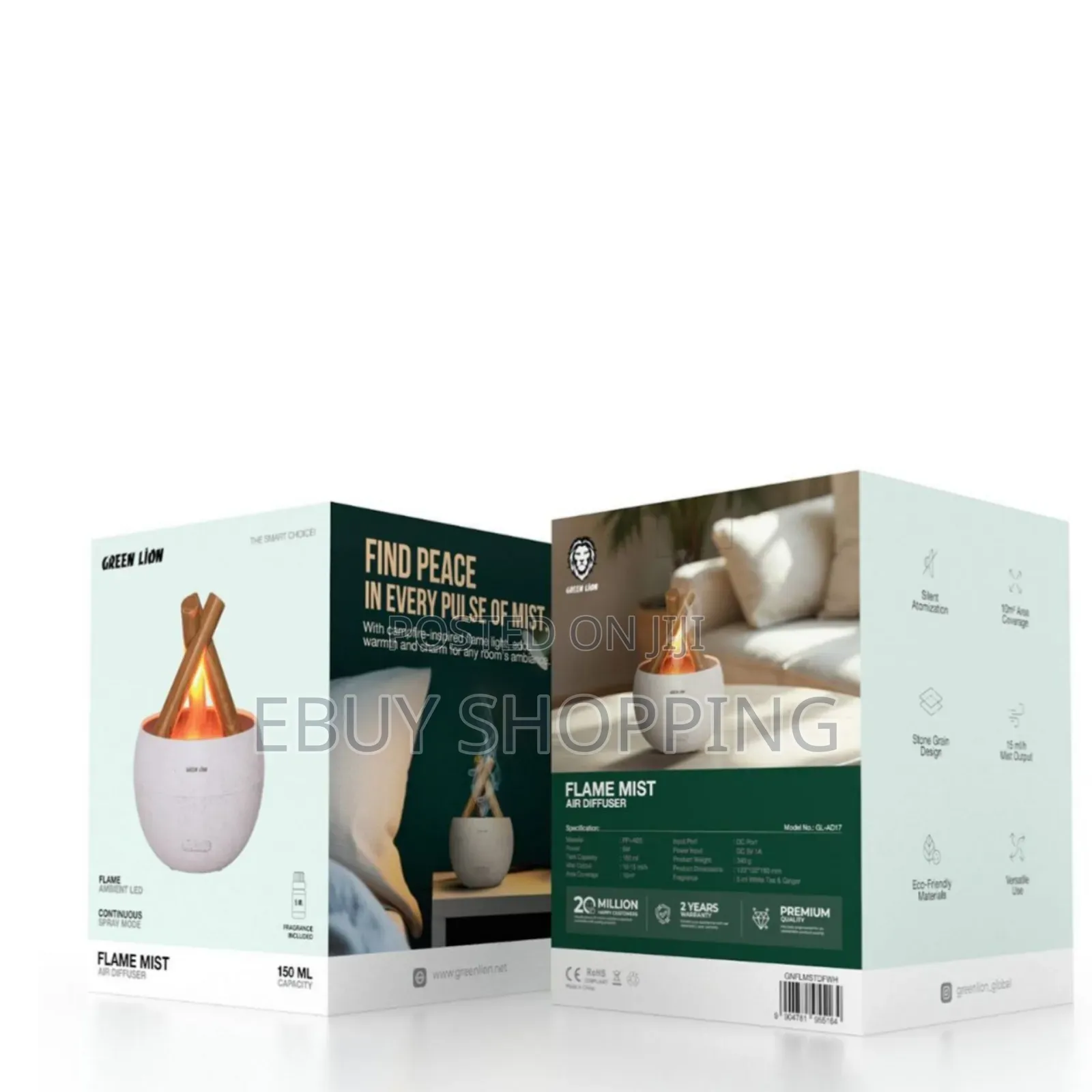 Green Lion Flame Mist Air Diffuser