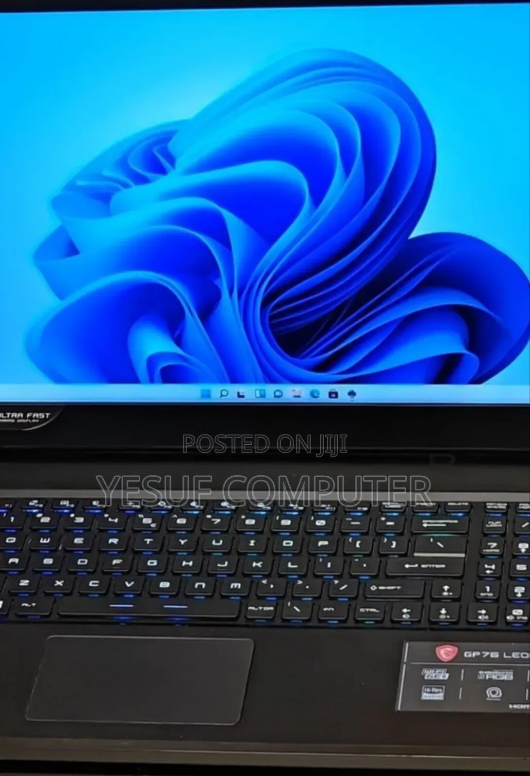 New Laptop MSI GP75 Leopard 16GB Intel Core I7 SSD 1T