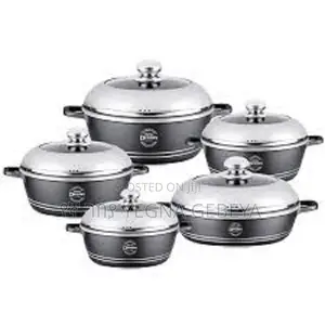 Photo - Jio Granite Series – 10pcs Non-Stick Cookware Set