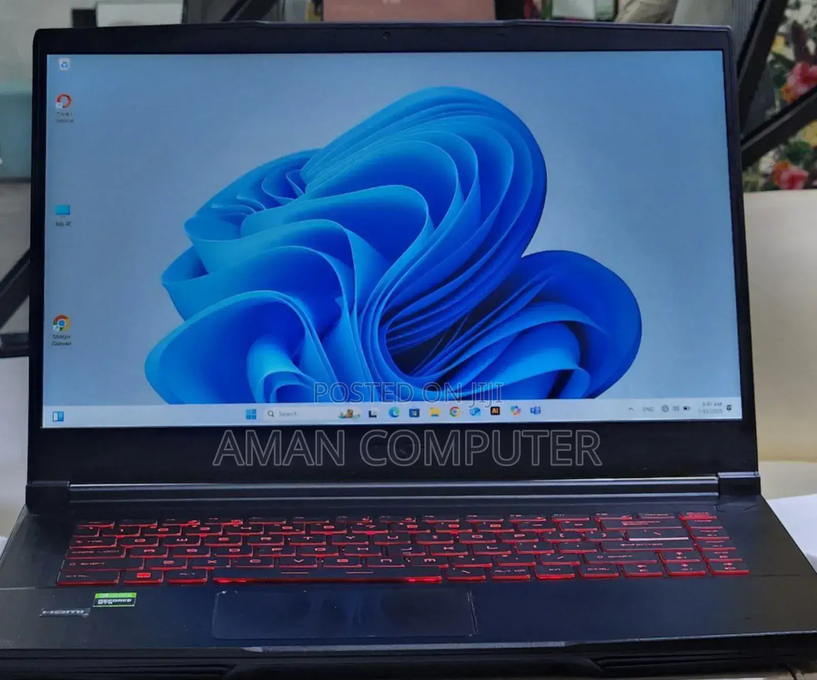 New Laptop MSI GF63 12GB Intel Core I5 SSD 512GB