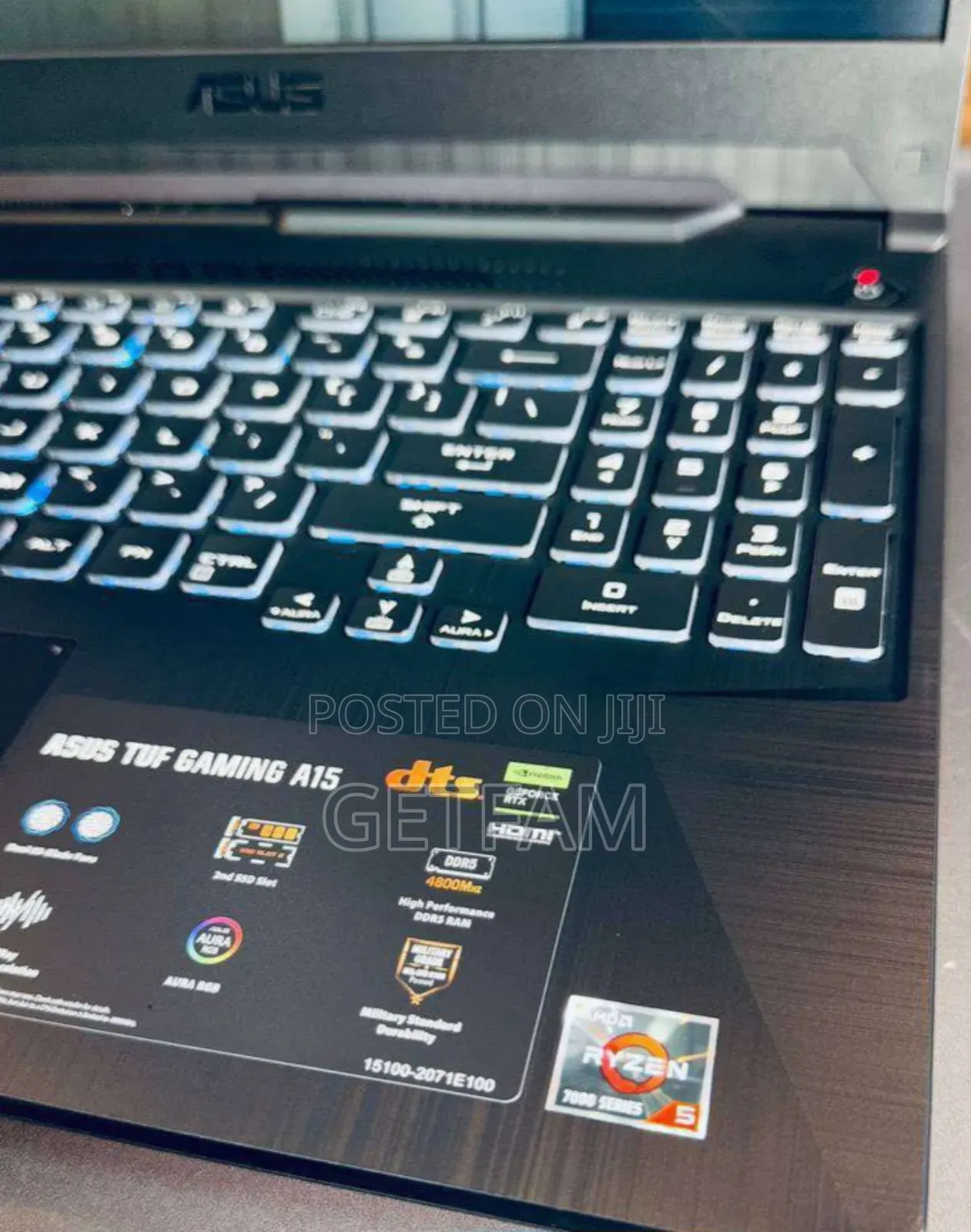 New Laptop Asus TUF Gaming A15 16GB AMD Ryzen 5 SSD 512GB