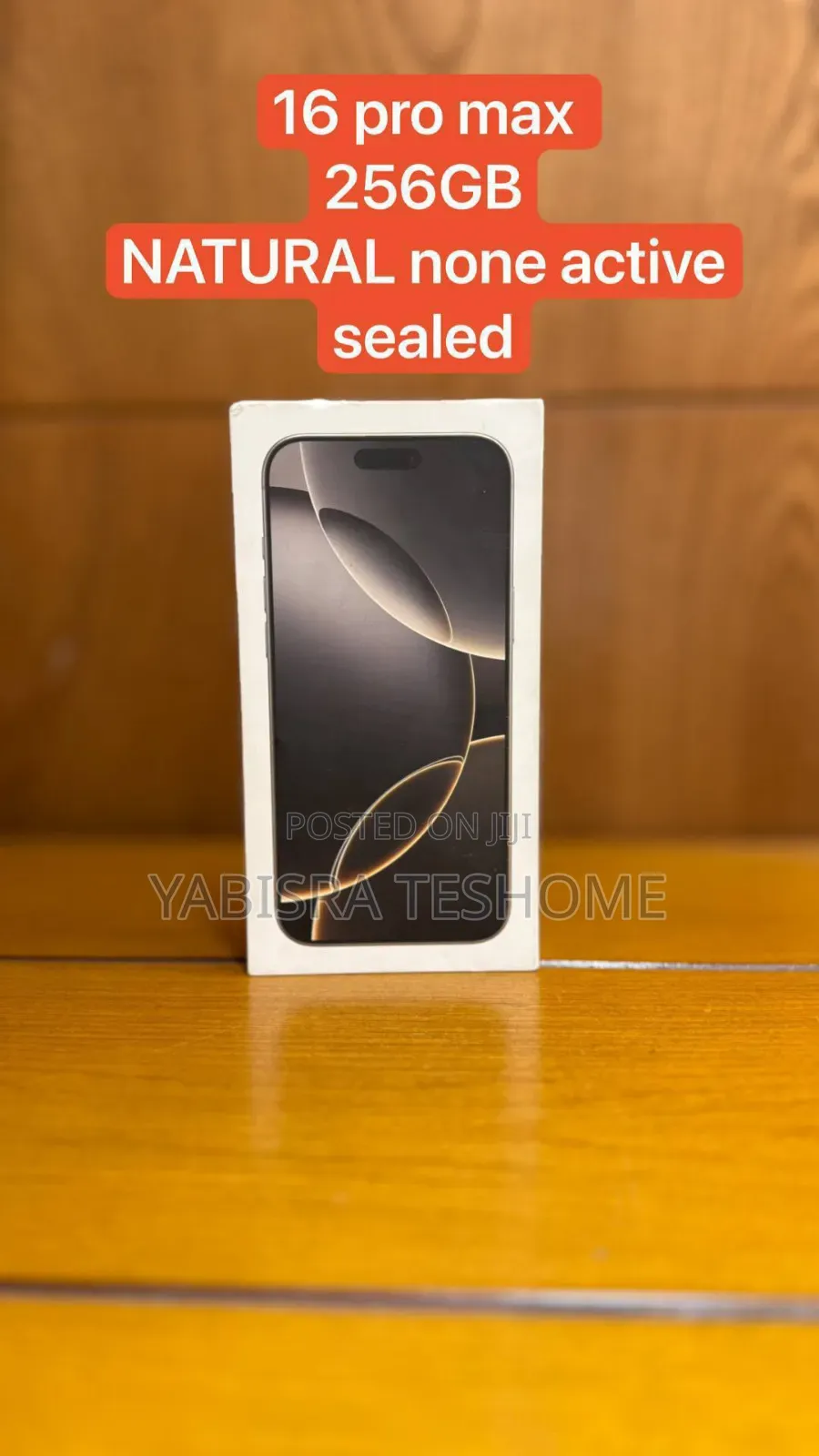 New Apple iPhone 16 Pro Max 256 GB Gold