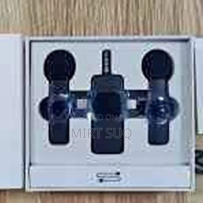 New 3 in 1 Double Mic Wireless Microphone