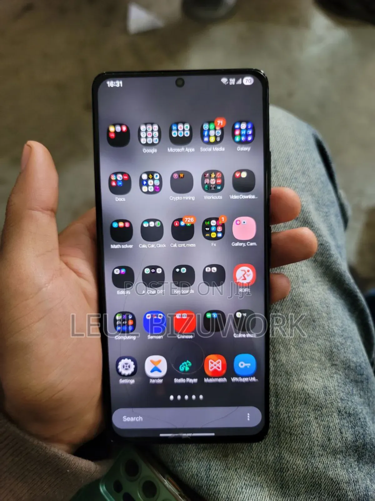 New Samsung Galaxy S21 Ultra 5G 256 GB Black