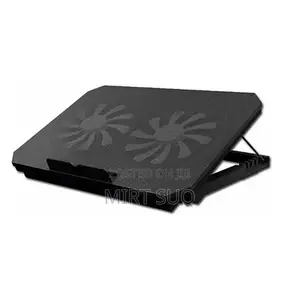 Photo - Double Fan Laptop Cooler and Stand