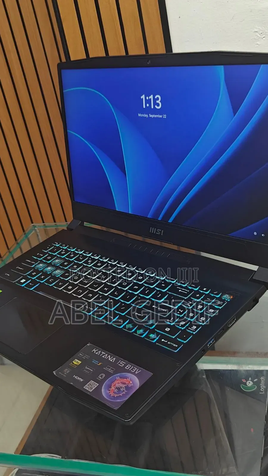 New Laptop MSI Katana 15 16GB Intel Core I7 SSD 1T