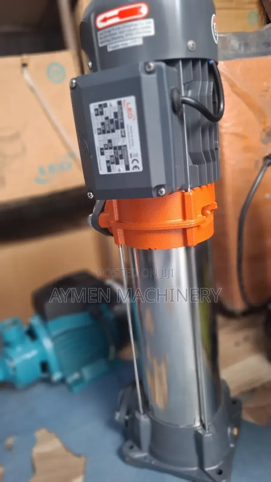 Leo Vertical Multistage 2.5hp Pump ሊዮ ላቪያጆ ፓምፕ