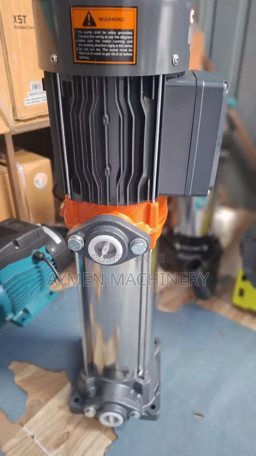 Leo Vertical Multistage 2.5hp Pump ሊዮ ላቪያጆ ፓምፕ