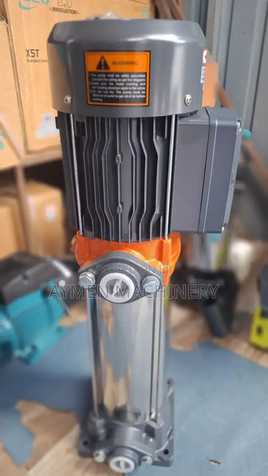 Leo Vertical Multistage 2.5hp Pump ሊዮ ላቪያጆ ፓምፕ