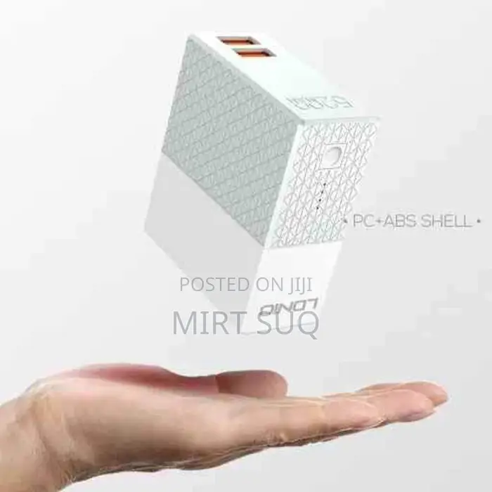 Ldnio 2 in 1 5200mah Power Bank + Dual Usb Ports Travel Wall Charger