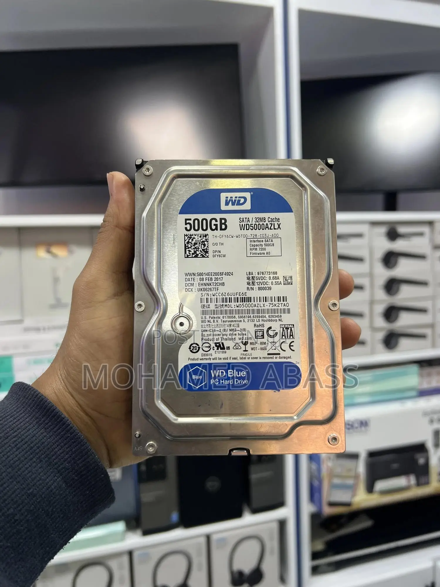 500 Gb Harddisk