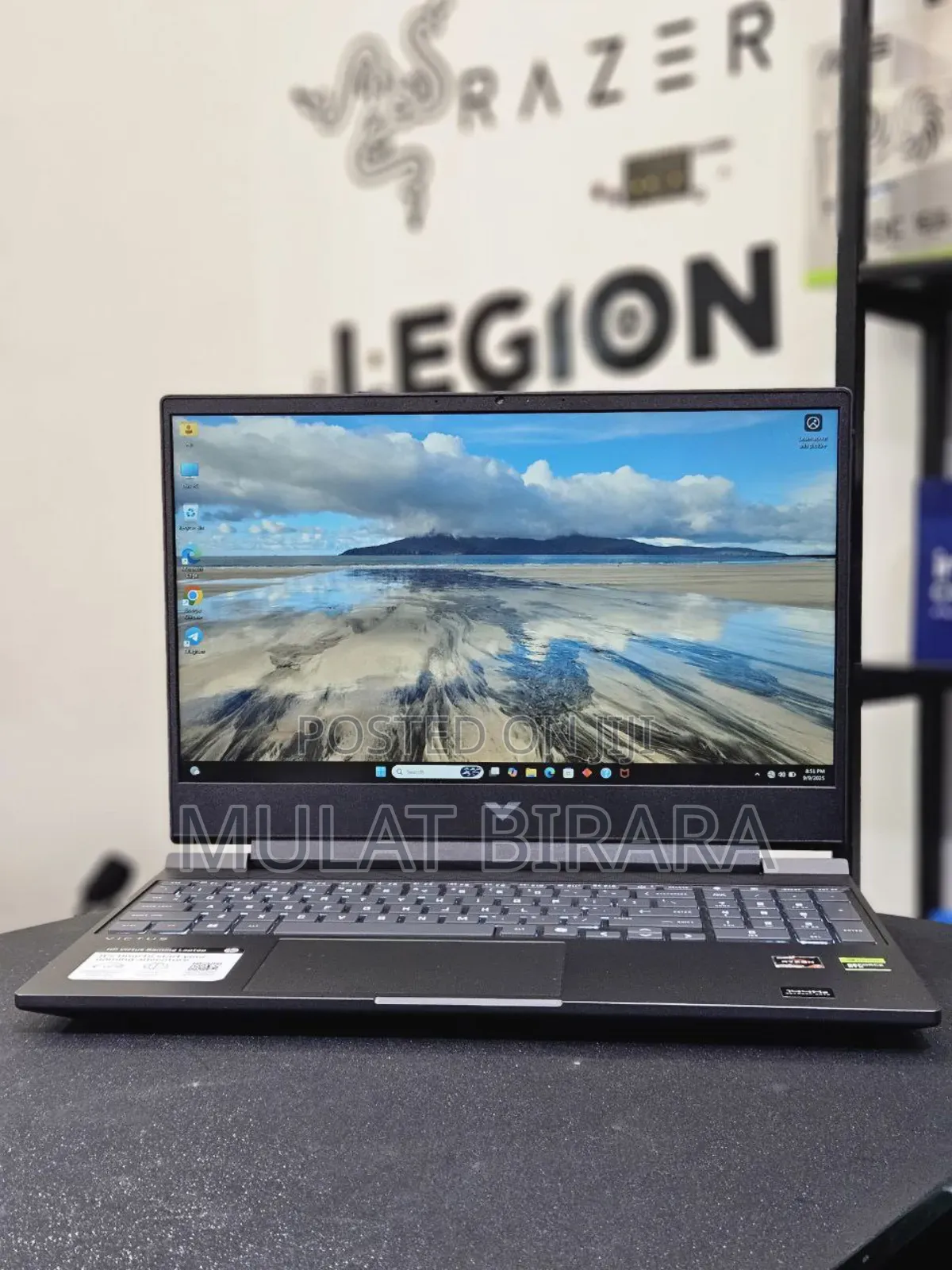 New Laptop HP Victus 16 16GB AMD Ryzen 7 SSD 512GB