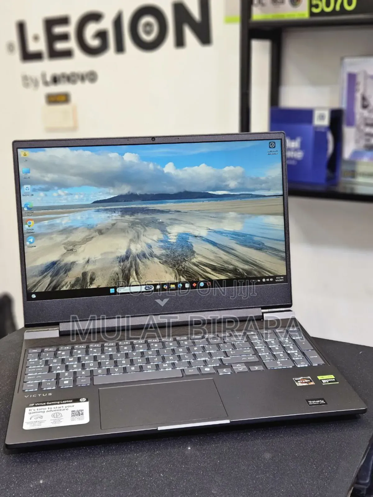 New Laptop HP Victus 16 16GB AMD Ryzen 7 SSD 512GB