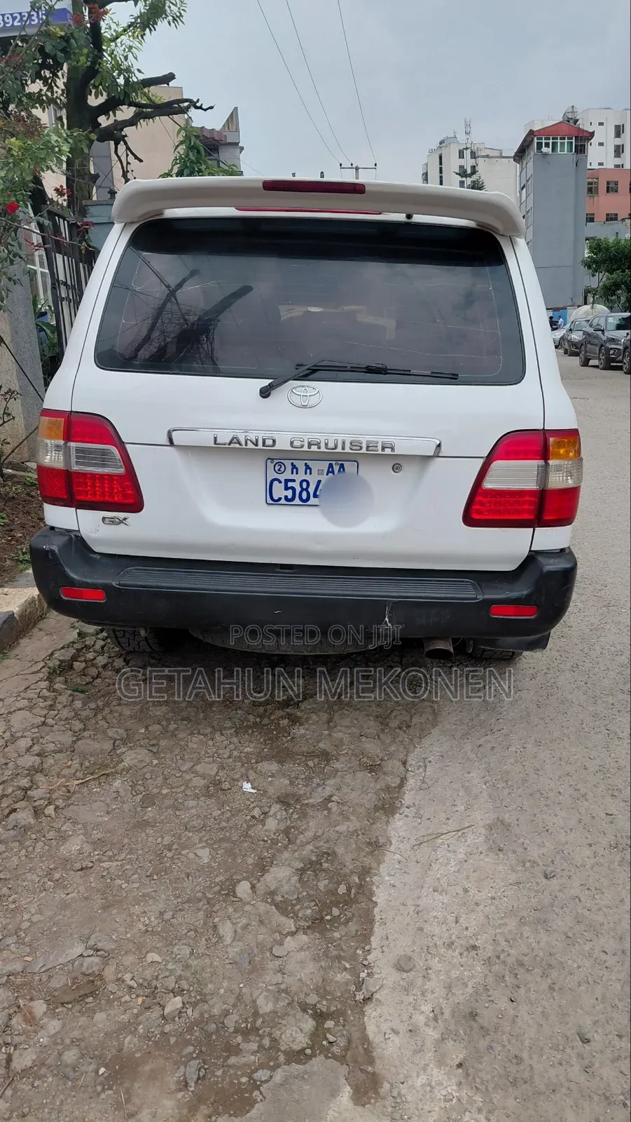 Toyota Land Cruiser 2004 White