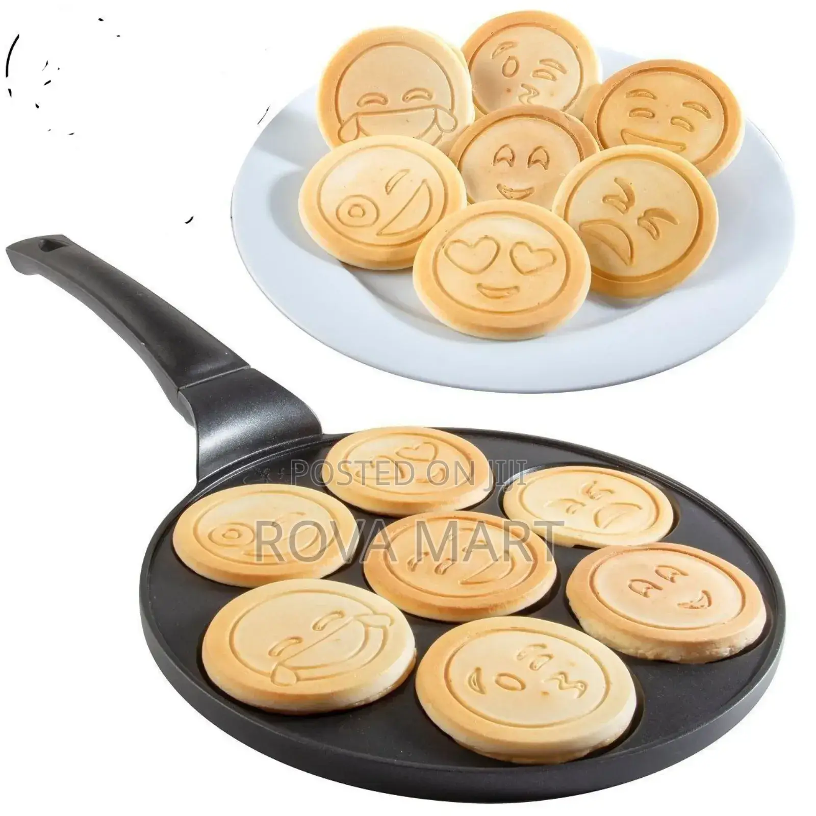 Smiley Face Non Stick Pancake Pan