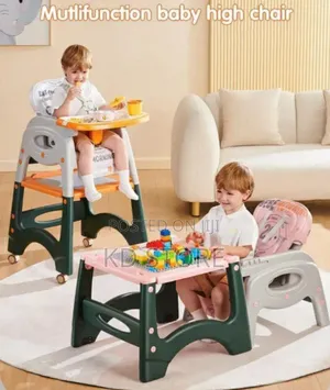 Photo - Baby High Chair Multifunctional Infant Feeding Chair