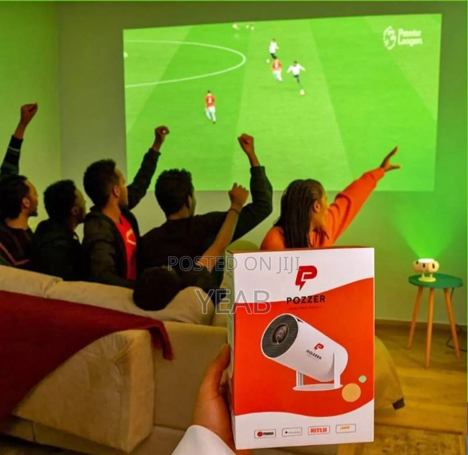 Pozzer Hy300 Ultra4k Mini Projector