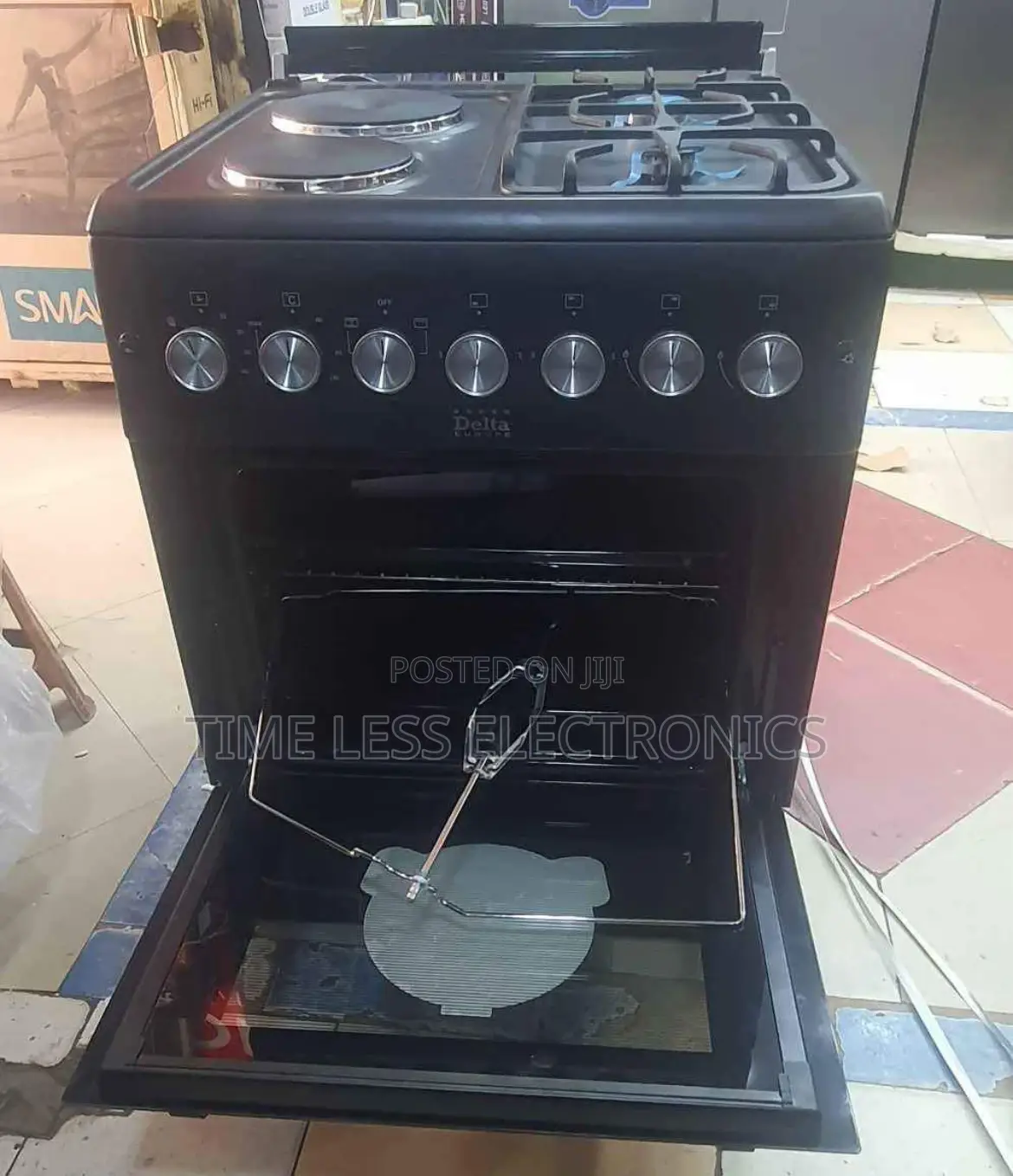 Delta 2 Gas 2 Electric Oven – Full Options Stylish!