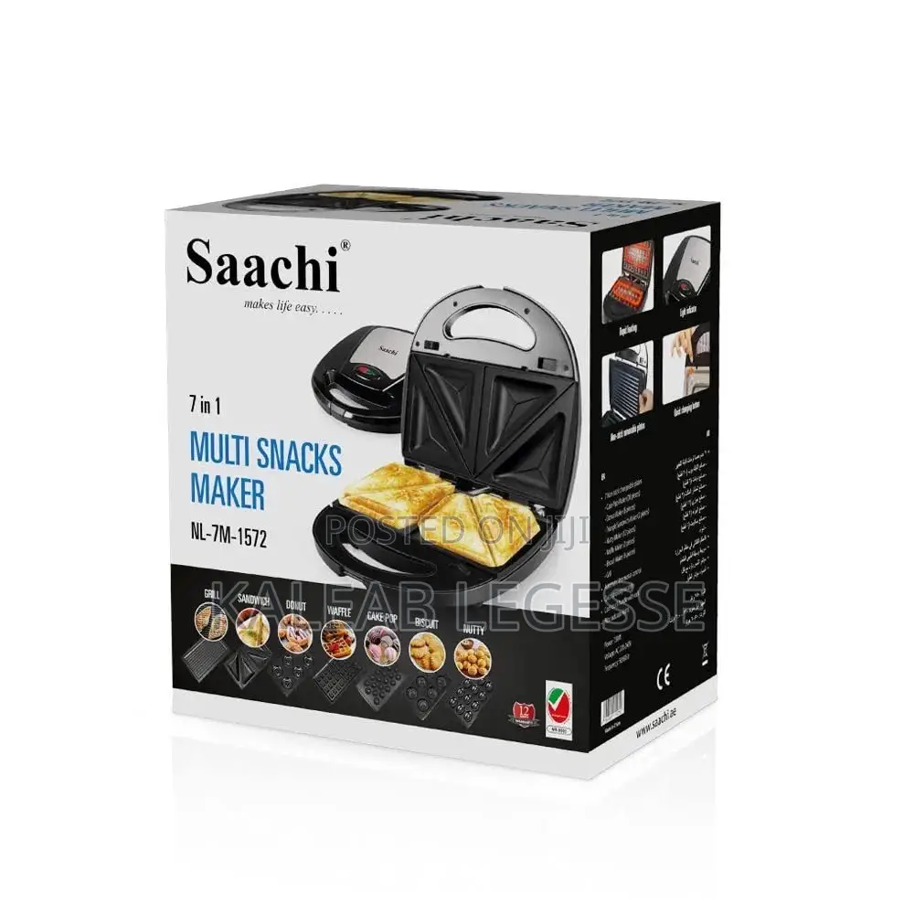 Saachi 7 in 1 Multi Snacks Maker