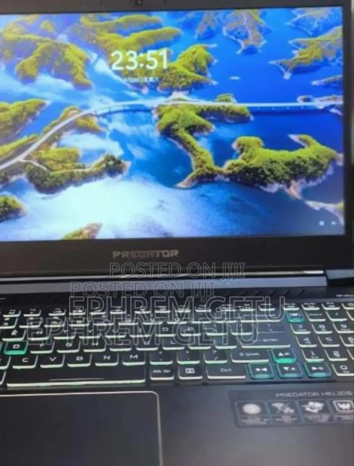 New Laptop Acer Predator Helios 300 16GB Intel Core i7 SSD 1T