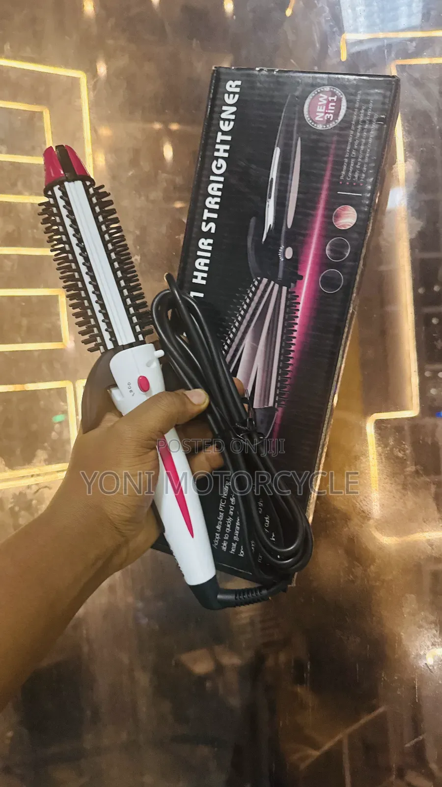 የፀጉር ቤት ያህል ውጤት ያለው አሪፍ ማሽን(ኖቫ ፓይስትራ)3በ 1