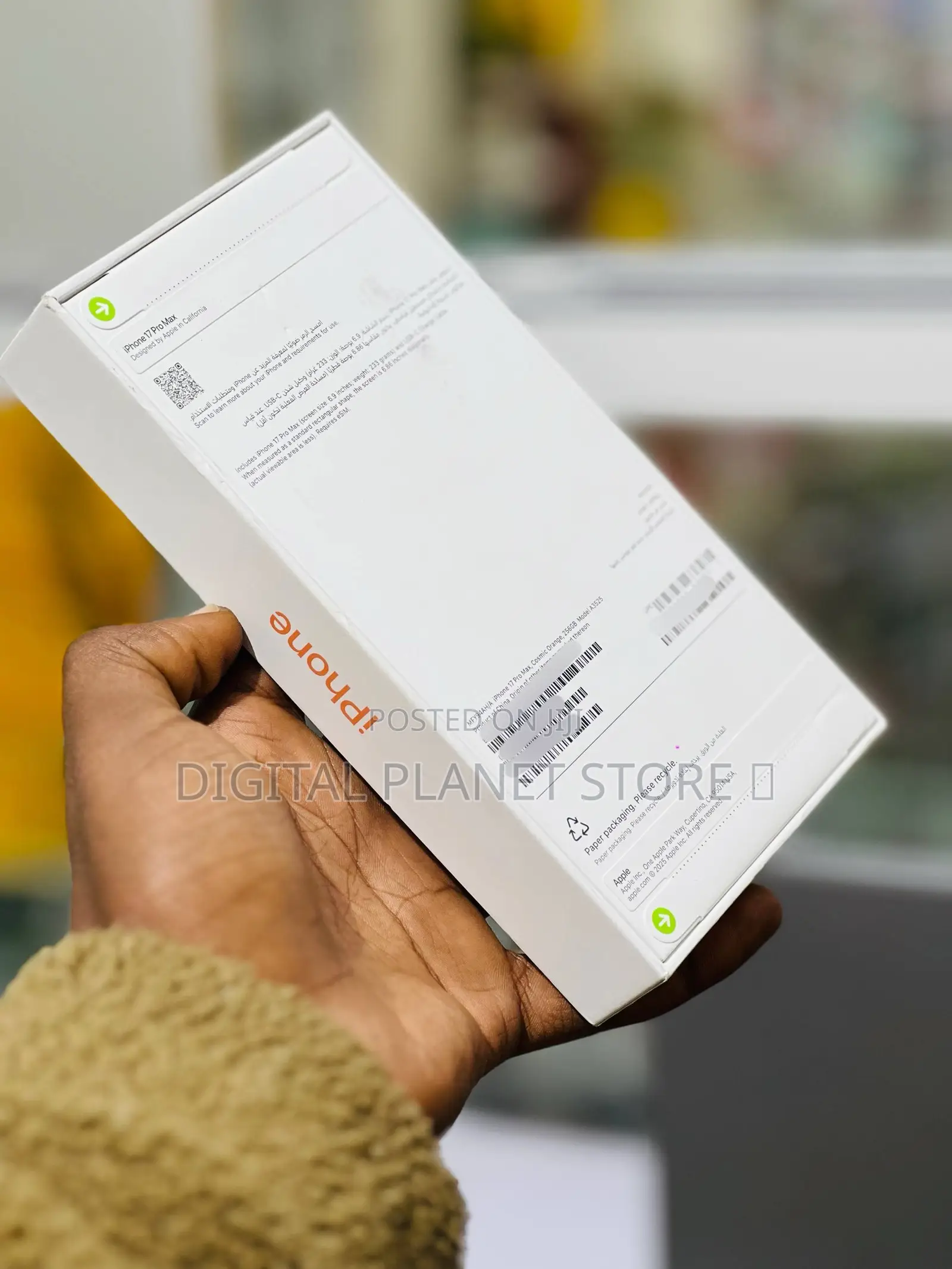 New Apple iPhone 17 Pro Max 256 GB Orange